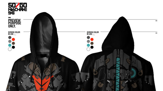 'DEAD SPACE 2' HOODIE is a gorgeous Clarke homage. | OMEGA-LEVEL