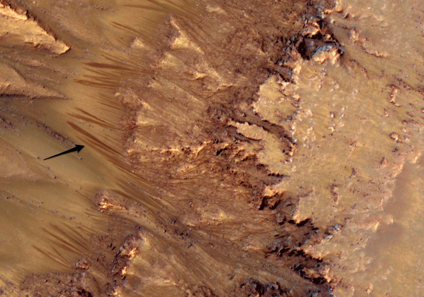 Scientists Find Evidence Of Liquid Water On Mars Surface Awesome