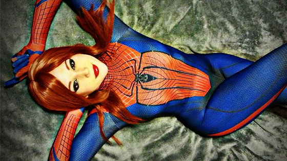 Cosplay Mary Jane X Spider Man S Suit Latex Swoon